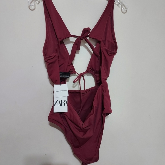 Zara Cut Out Swimsuit - Picture 7 of 8